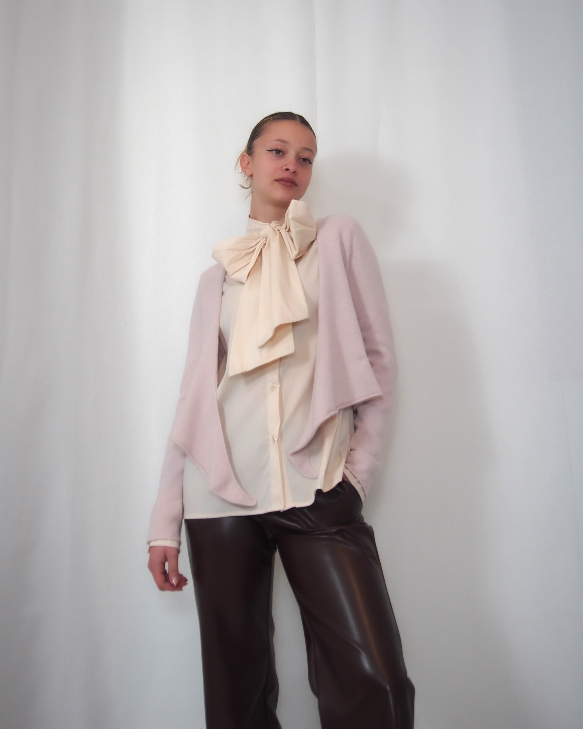 MAGLIONCINO SUSY MIX ANNODATO DAVANTI