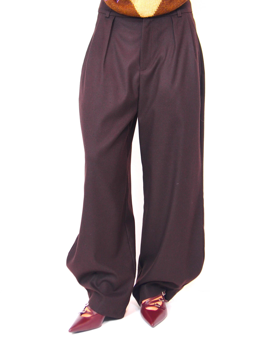 PANTALONE "BALLOON" AMBRA