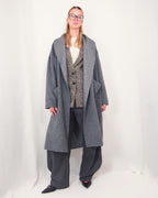 GIACCA LUNGA TIPO LANA COTTA  RASA TULIPANO