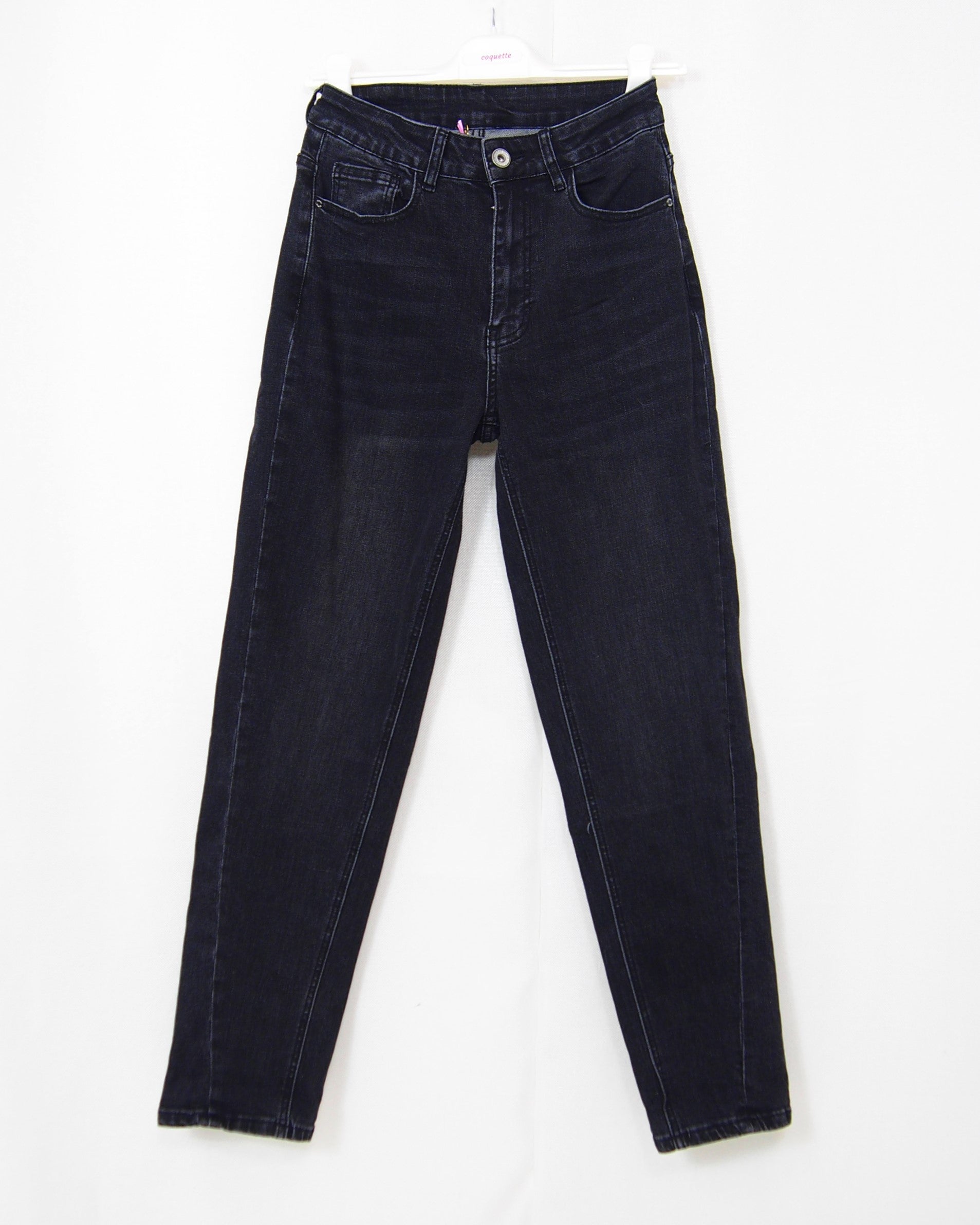 JEANS BARREL BLU END BLAK