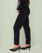 JEANS BARREL BLU END BLAK