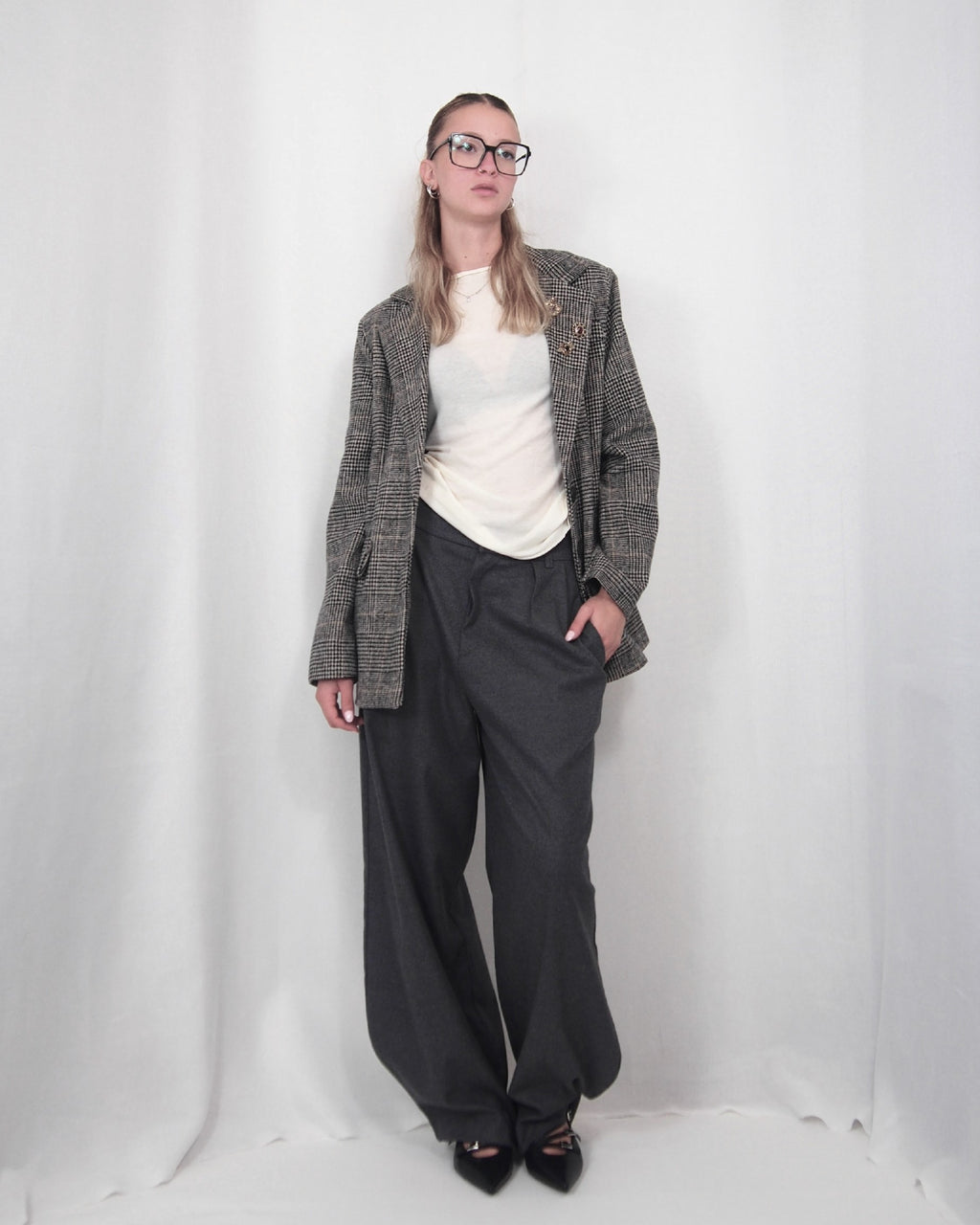 PANTALONE "BALLOON" AMBRA