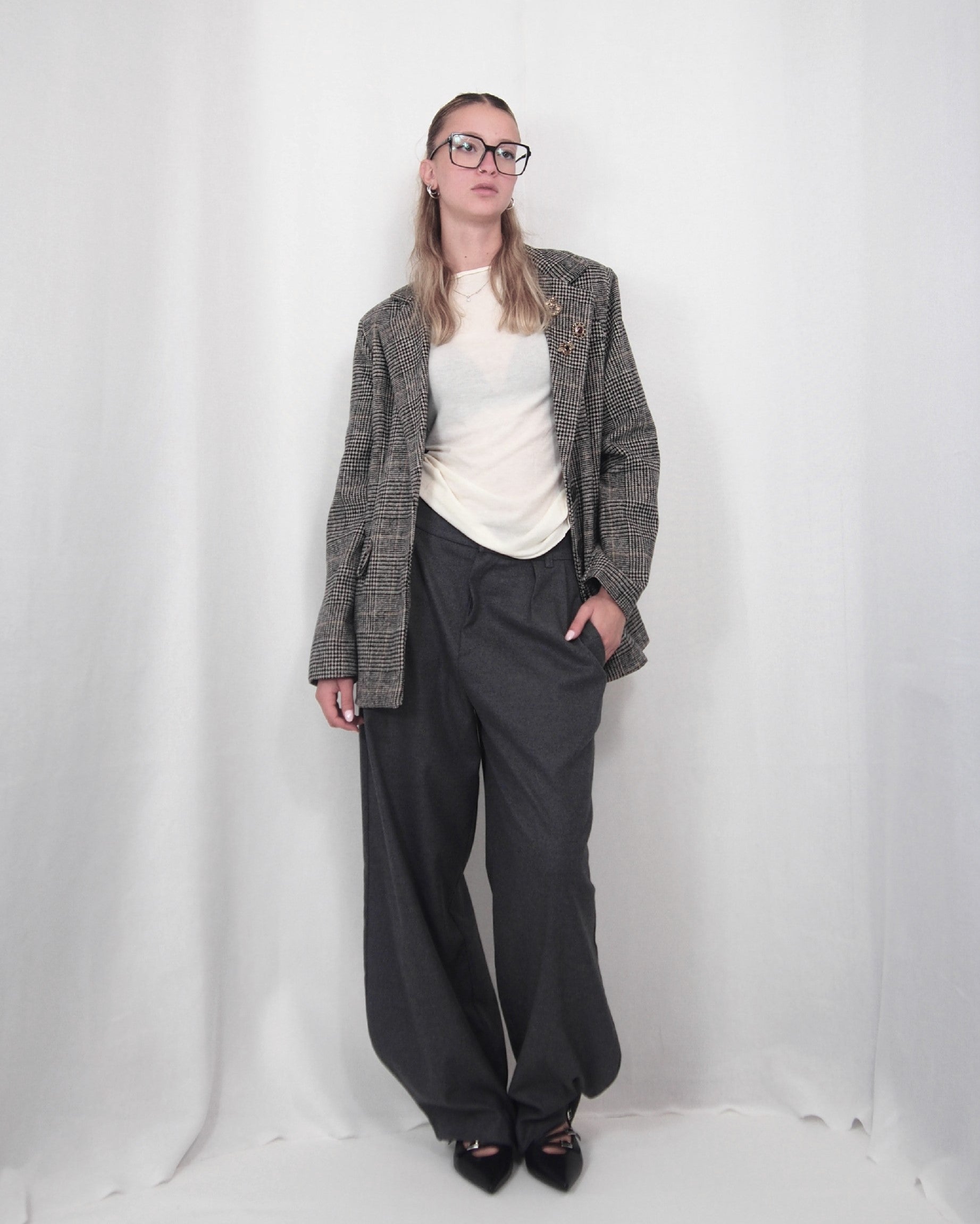 PANTALONE "BALLOON" AMBRA