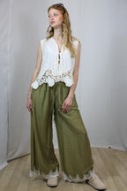 Pantalone Palazzo Ricamati