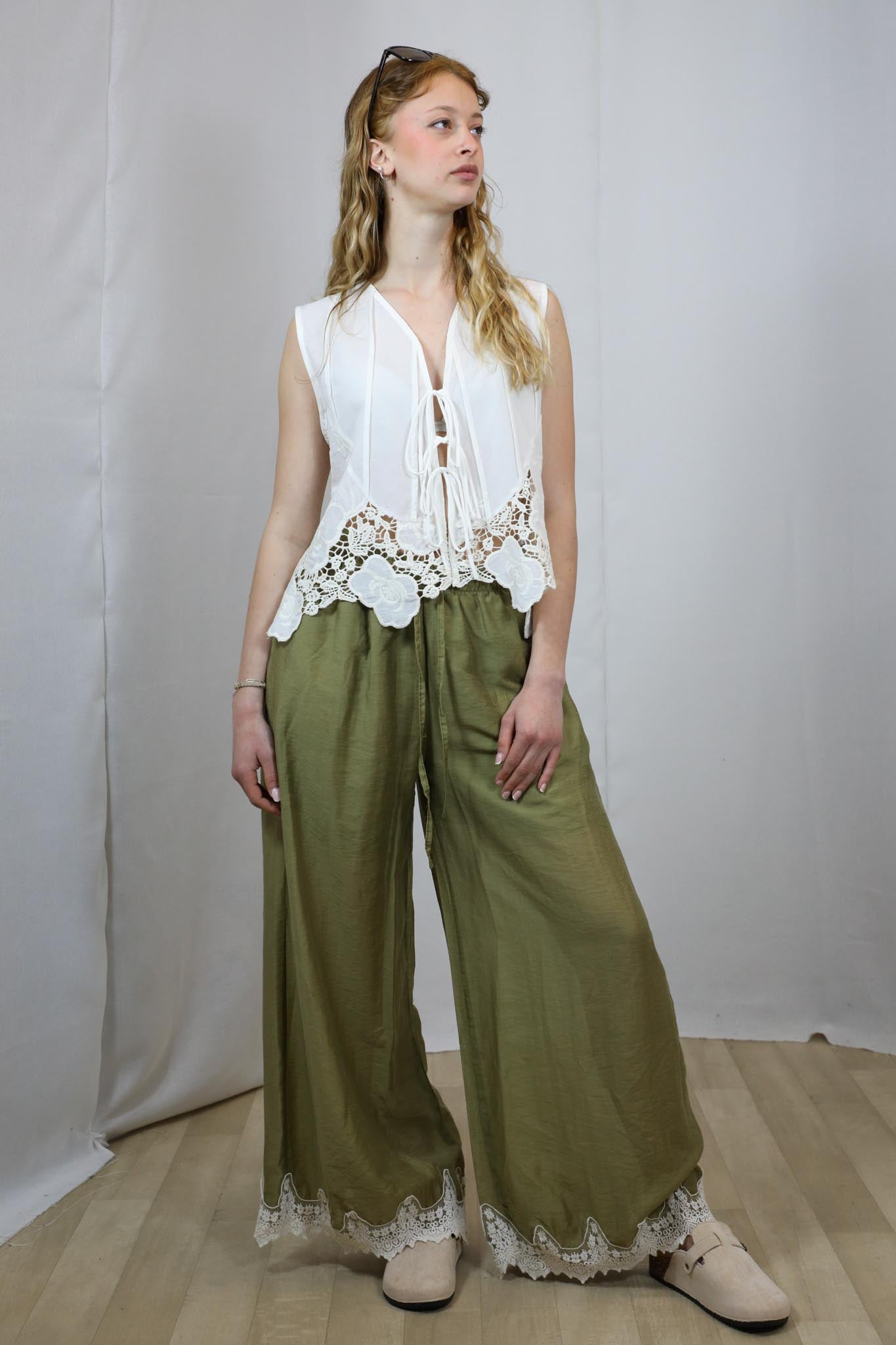 Gilet Ricamo