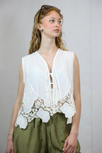 Gilet Ricamo