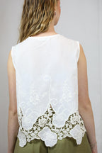 Gilet Ricamo