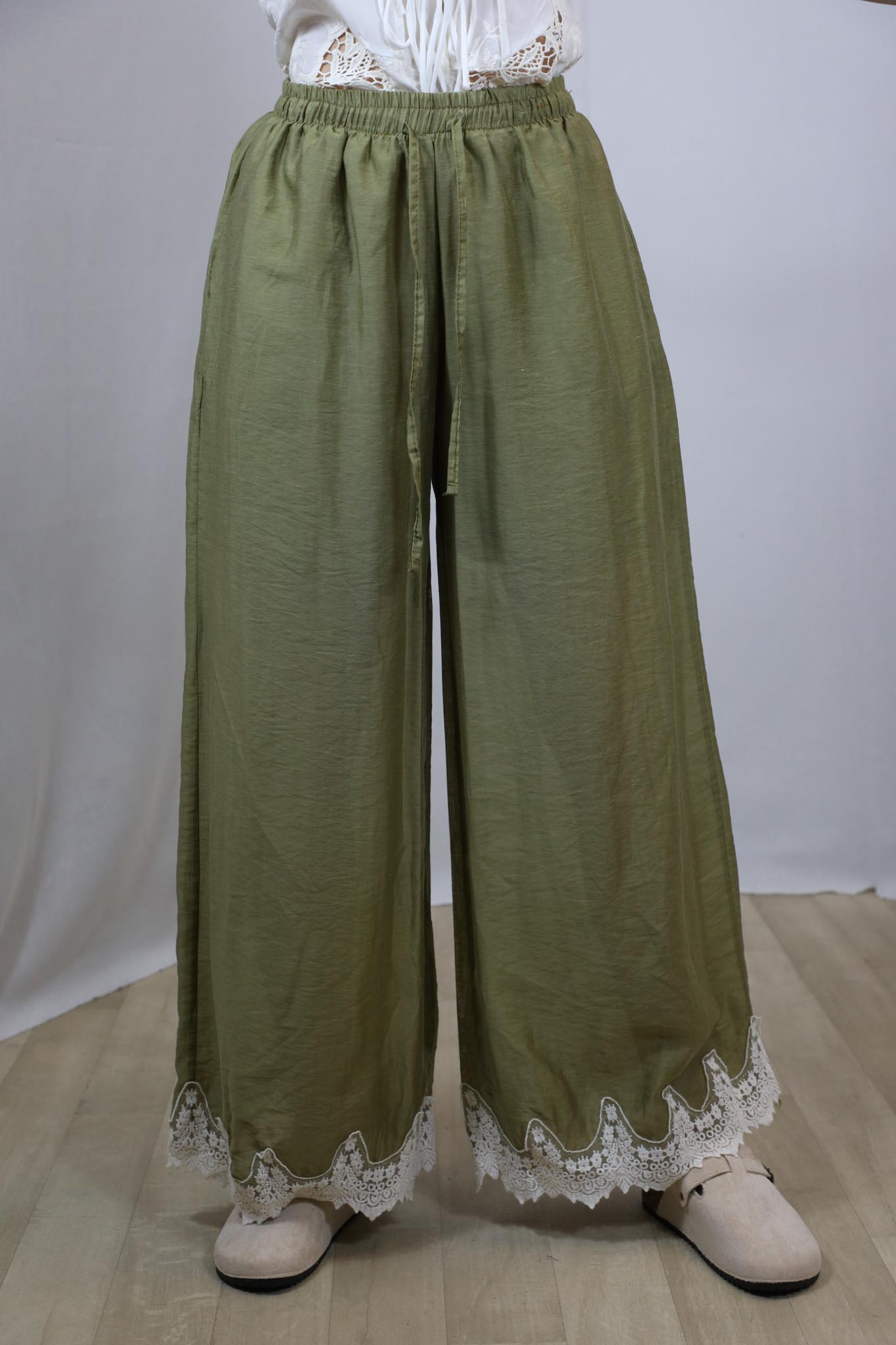 Pantalone Palazzo Ricamati