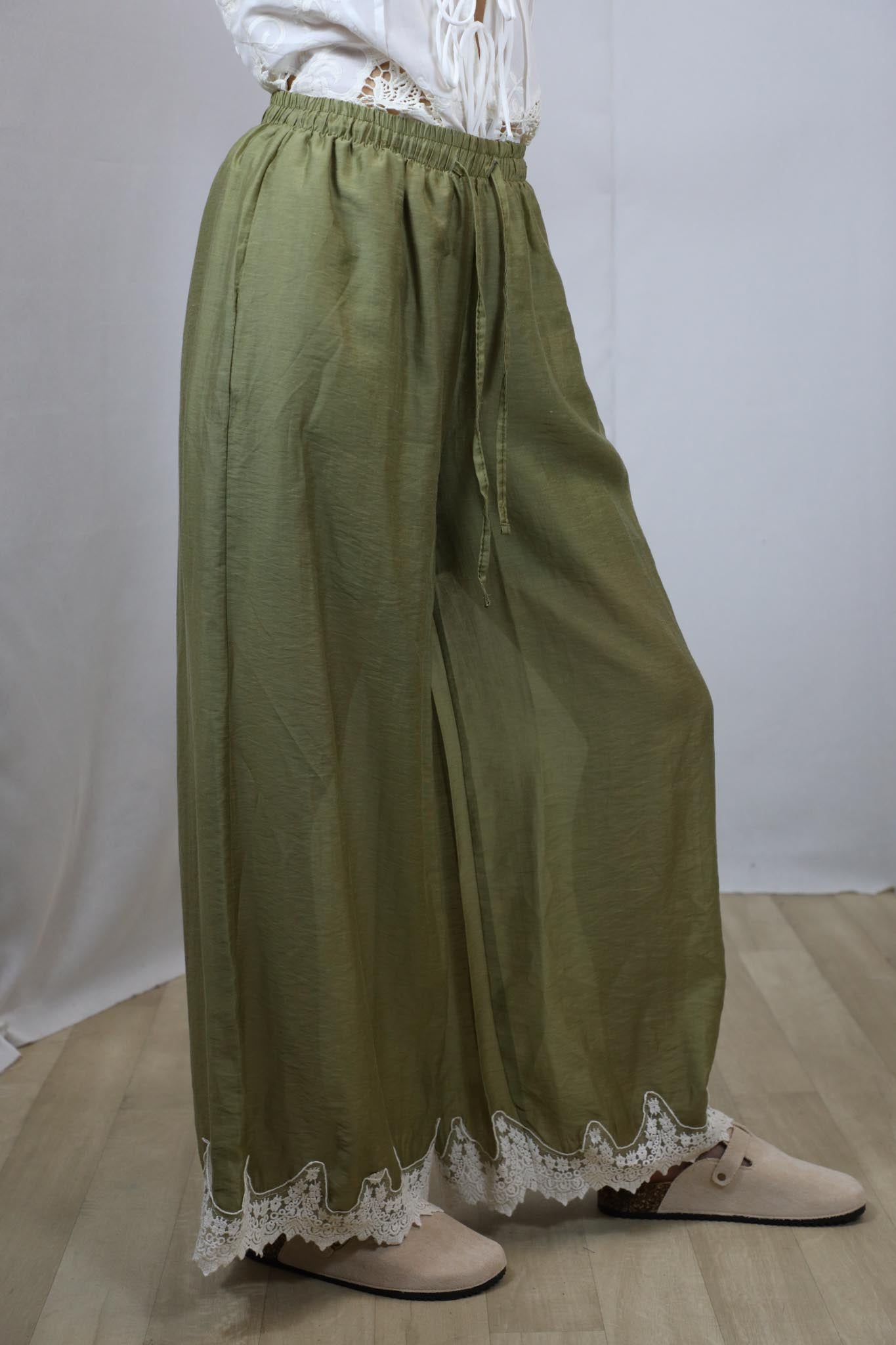 Pantalone Palazzo Ricamati