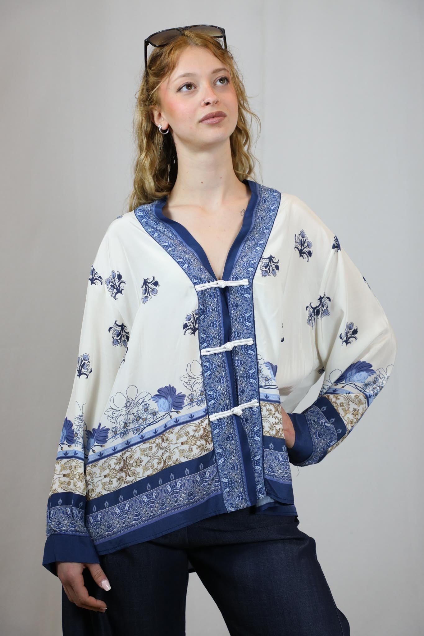 Camicia stile cinese
