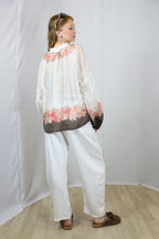 Camicia Fiori Rosa