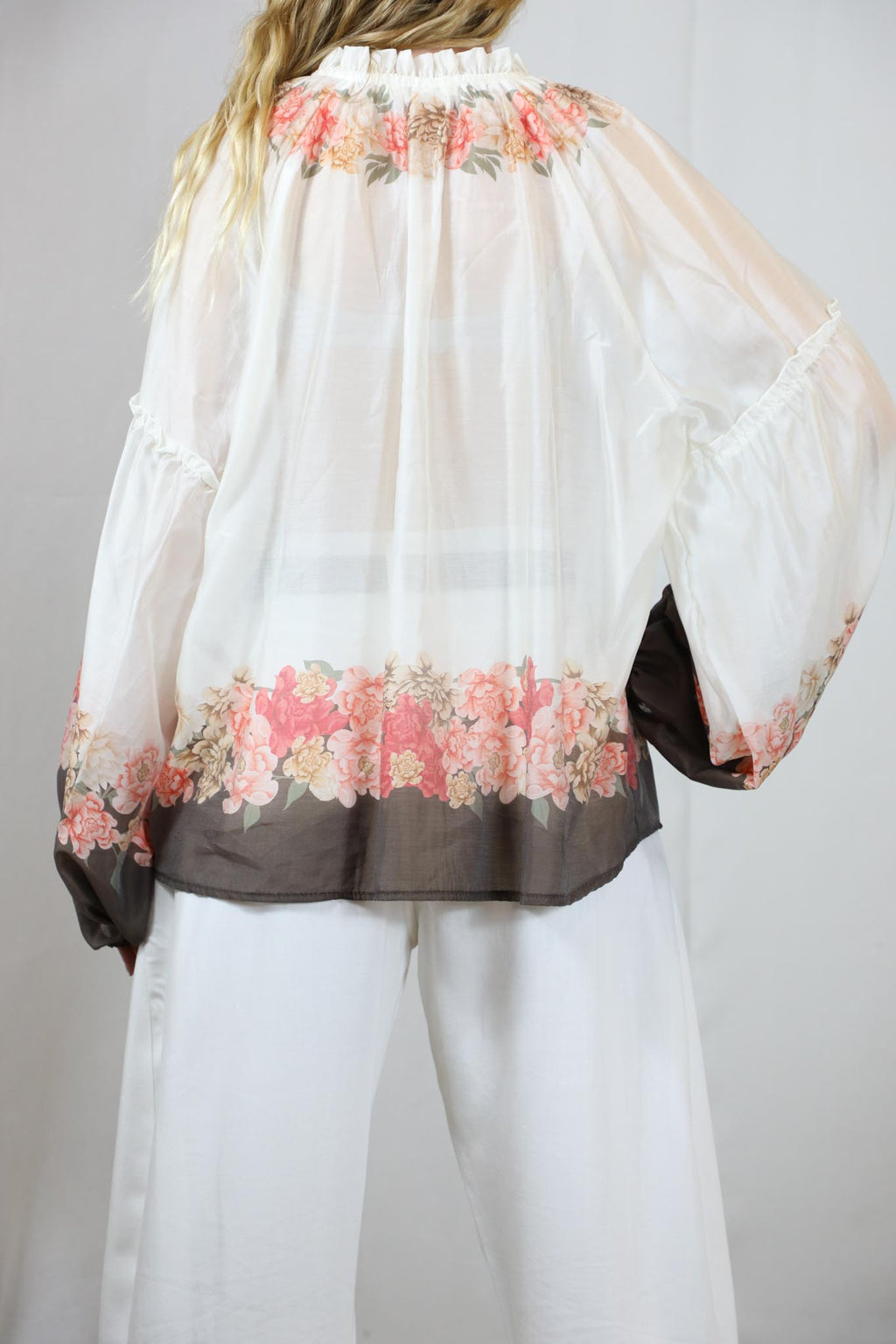 Camicia Fiori Rosa