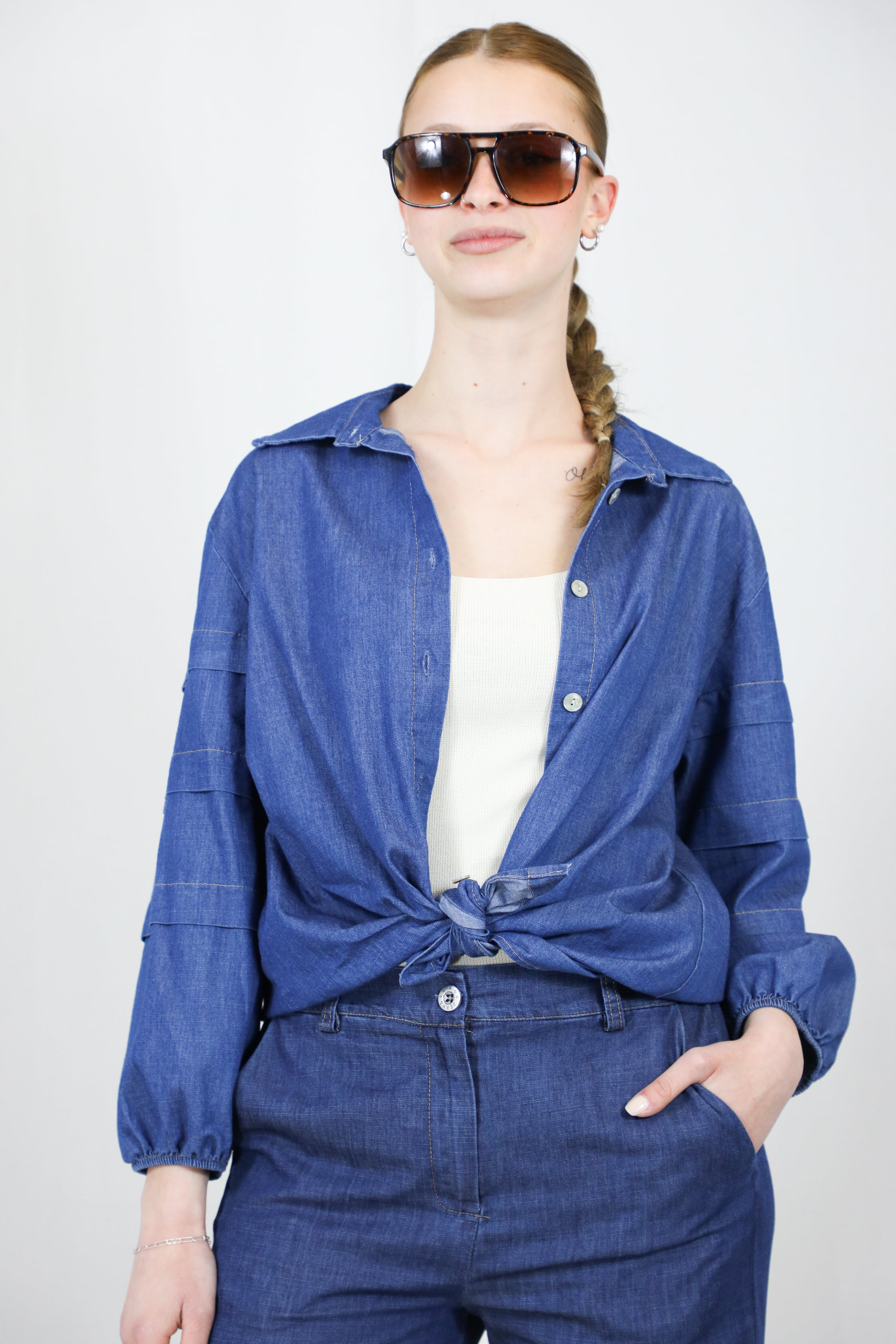 Camicia Chambray Semplice