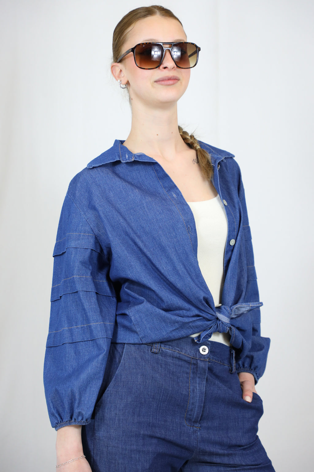 Camicia Chambray Semplice