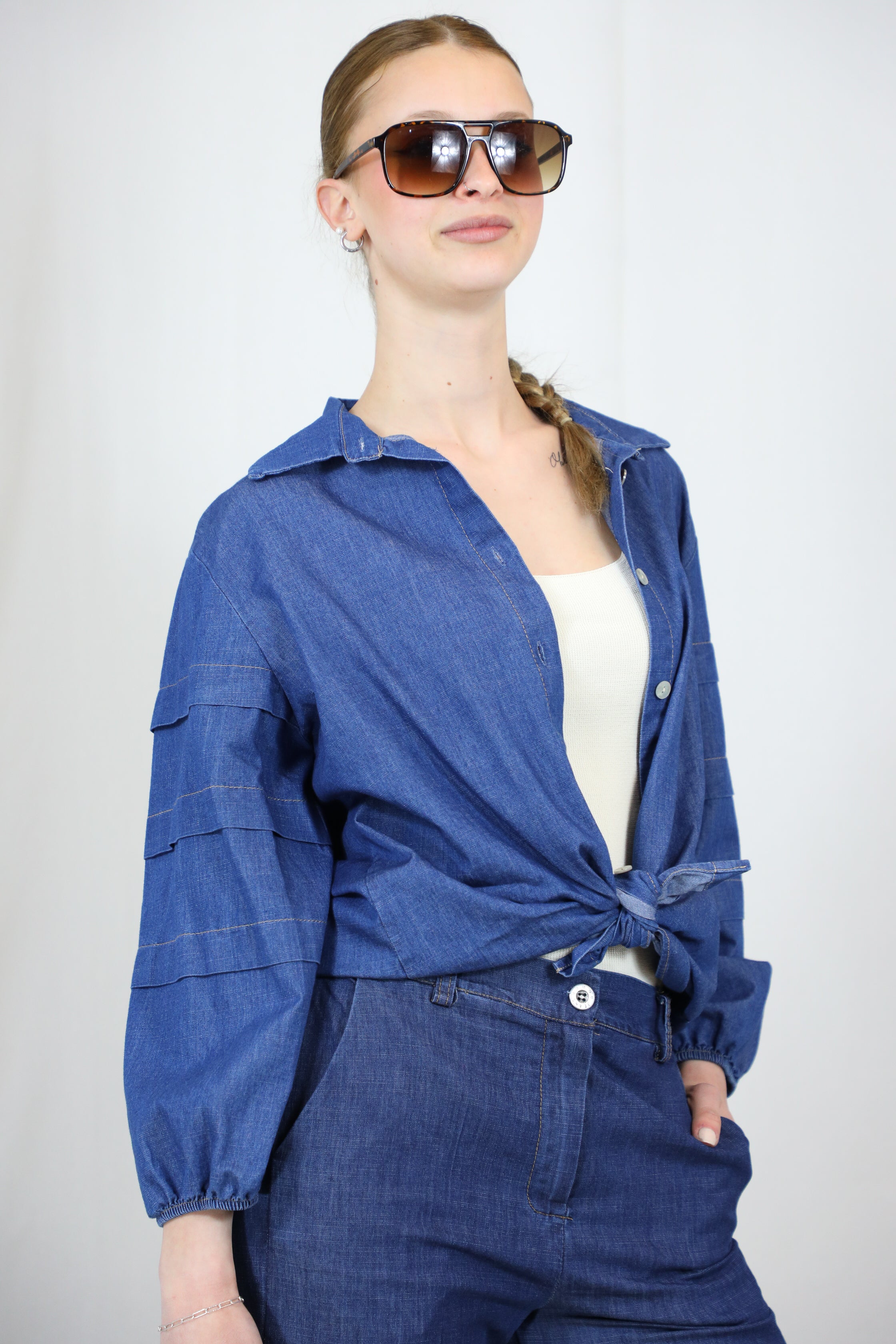 Camicia Chambray Semplice