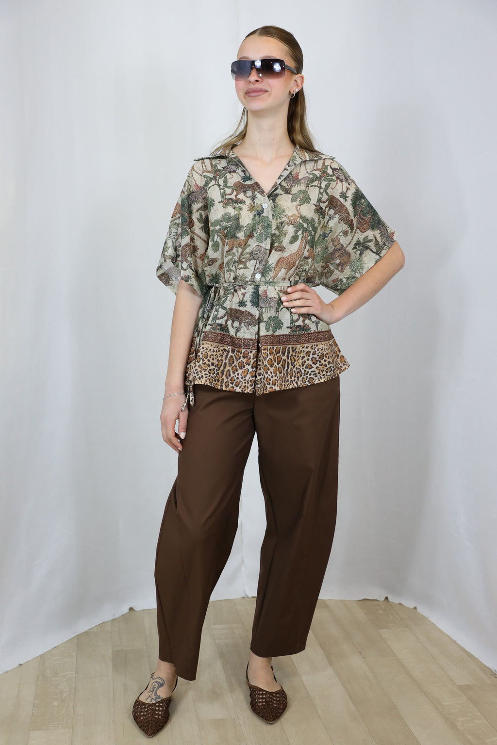Camicia animalier