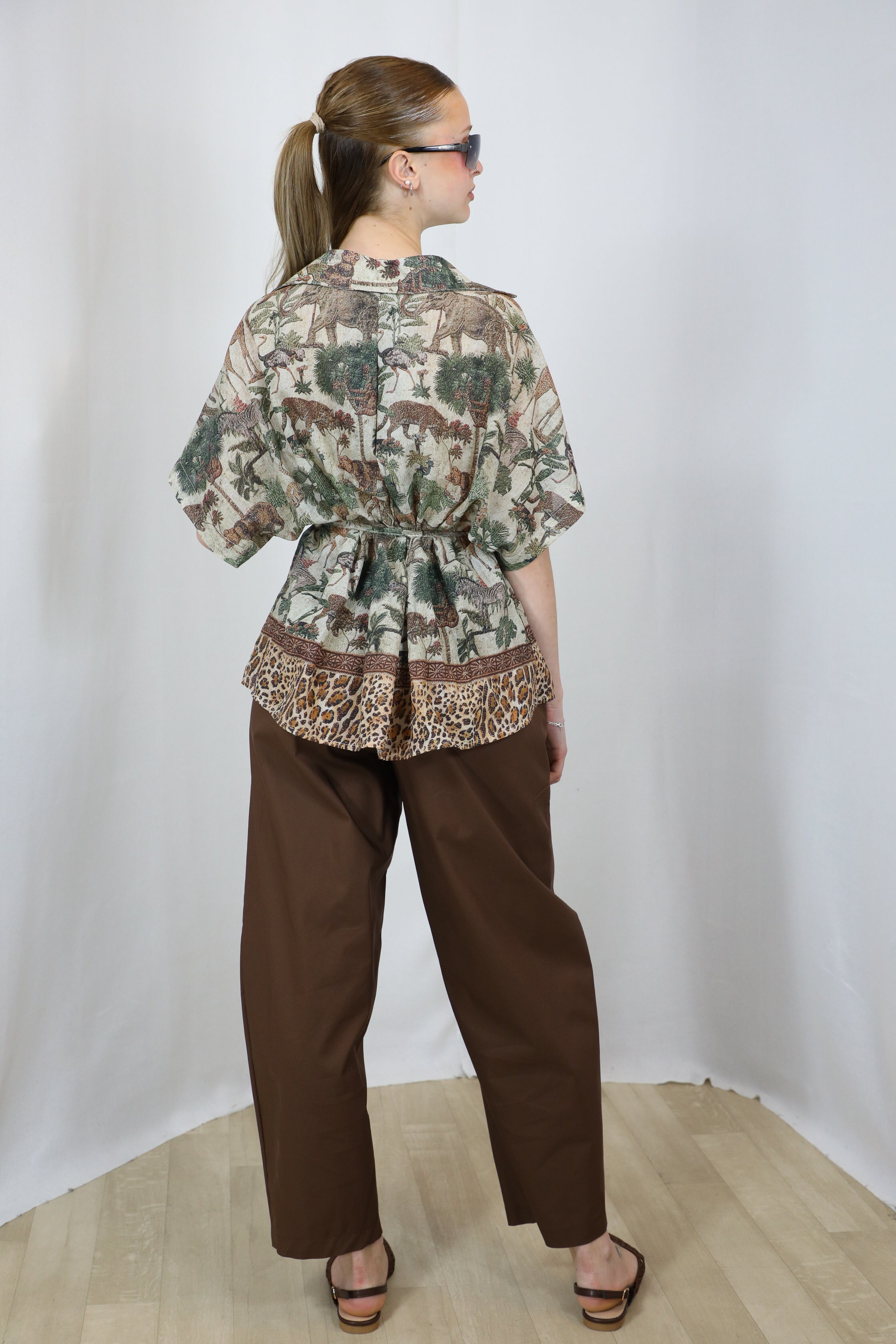 Camicia animalier