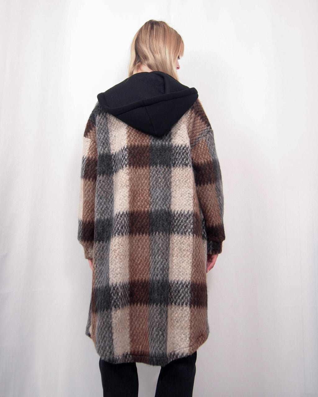 Giaccone in panno scozzese SUSY MIX