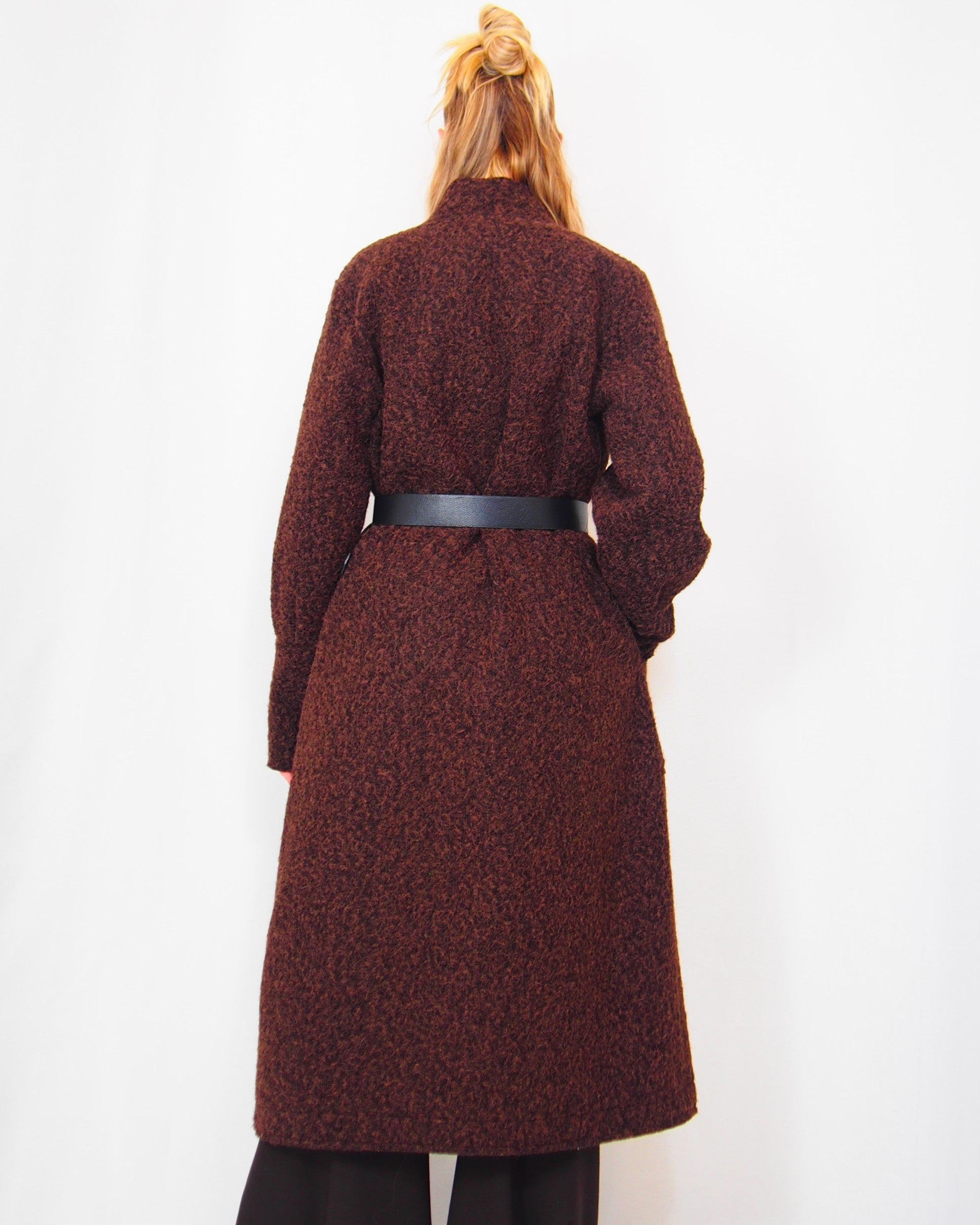 CAPPOTTO TIPO LANA COTTA  TOPAZIO