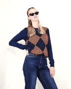 GILET A ROMBI PITAGORA