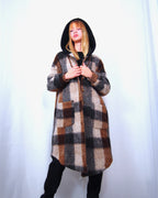 Giaccone in panno scozzese SUSY MIX