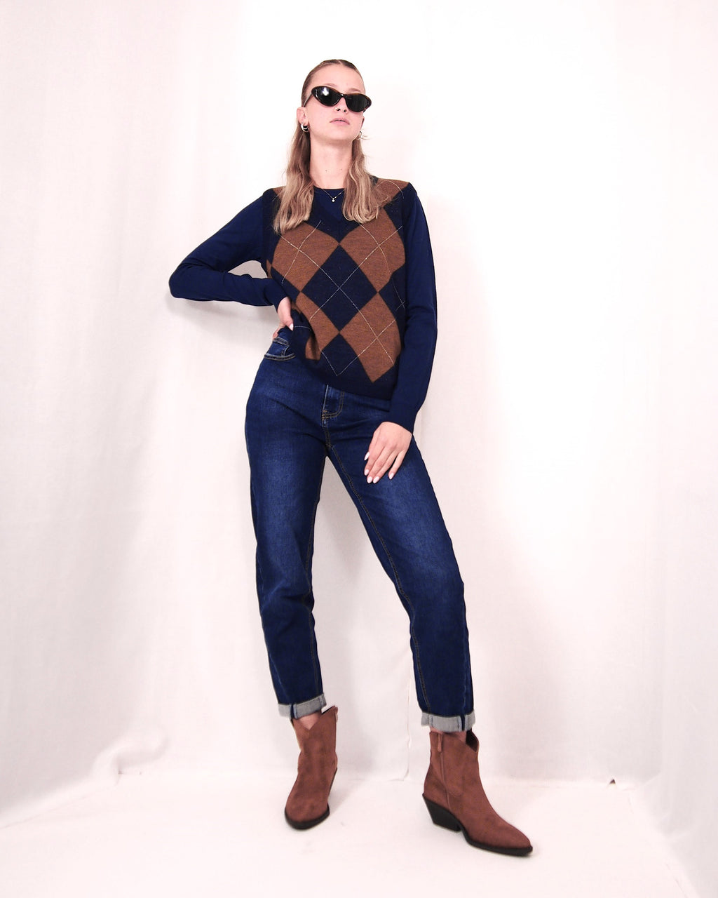 GILET A ROMBI PITAGORA