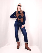 JEANS BARREL BLU END BLAK