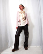 PANTALONE WIDE-LEG IN ECOPELLE "ELEGANCE"