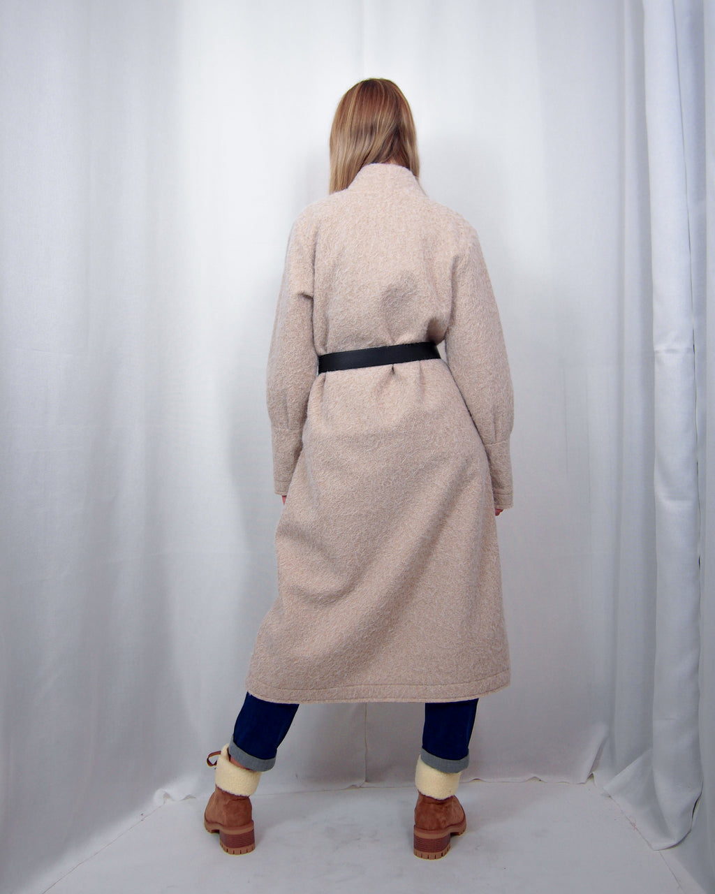 CAPPOTTO TIPO LANA COTTA  TOPAZIO