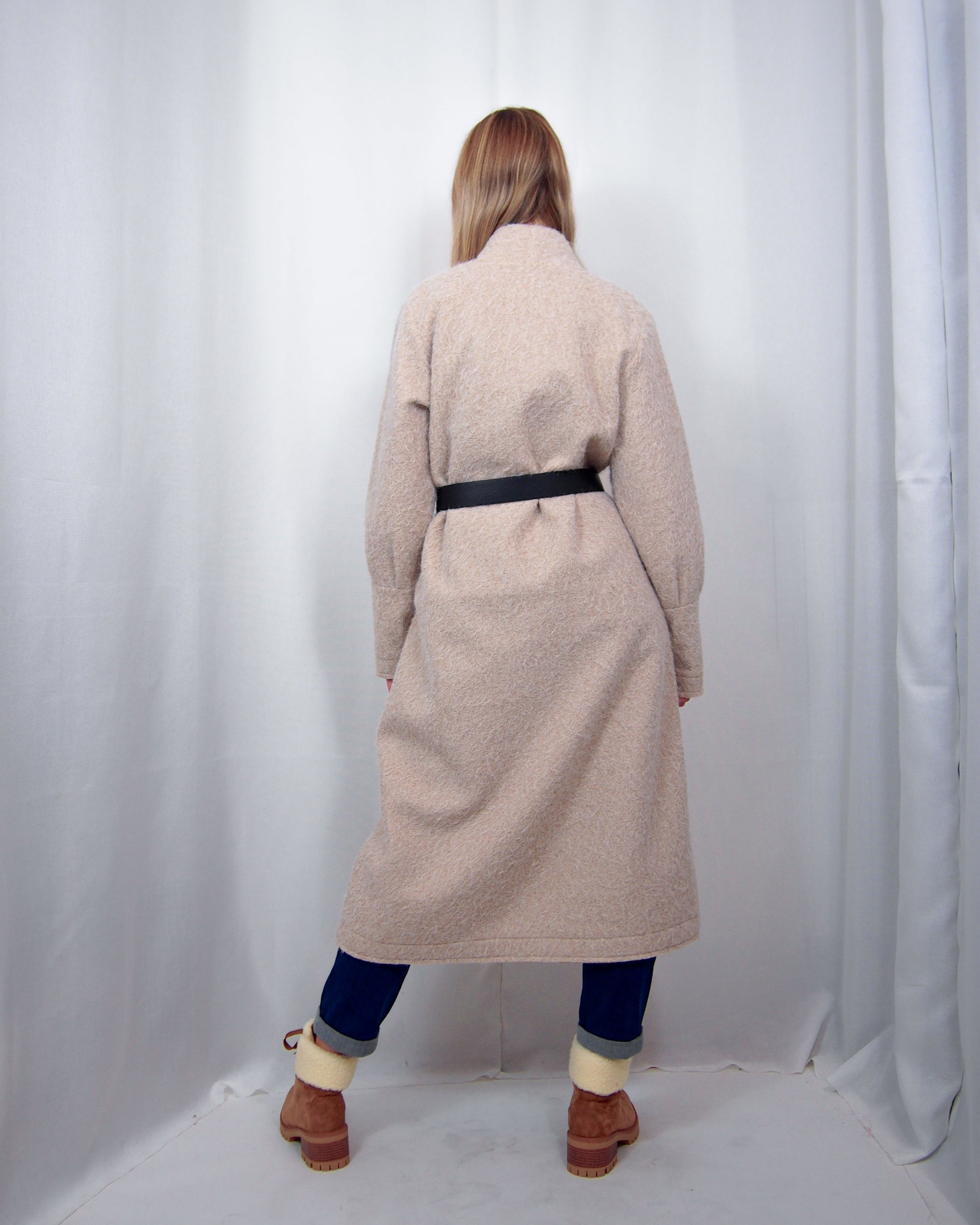 CAPPOTTO TIPO LANA COTTA  TOPAZIO