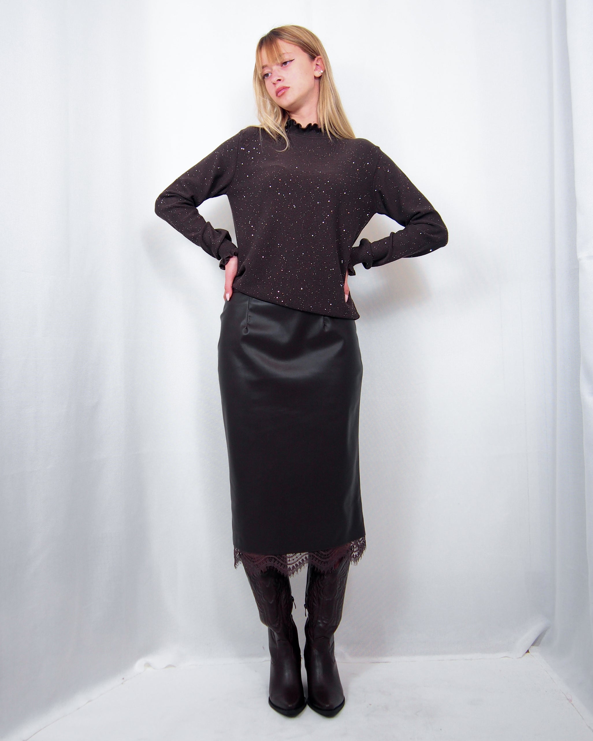 LONGUETTE IN ECOPELLE SUSY MIX