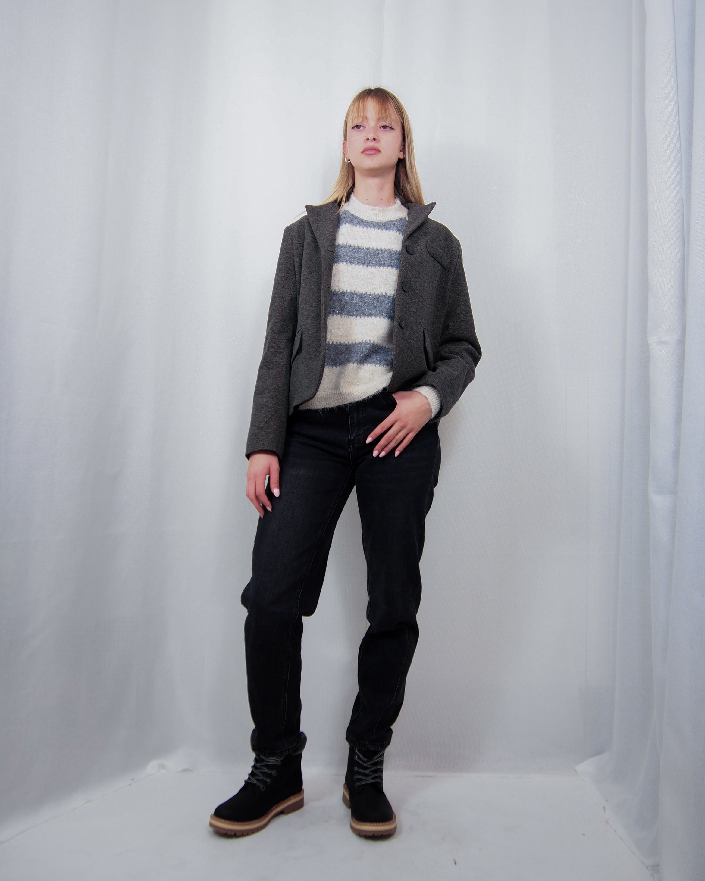 GIACCA GRIGIA SUSY MIX