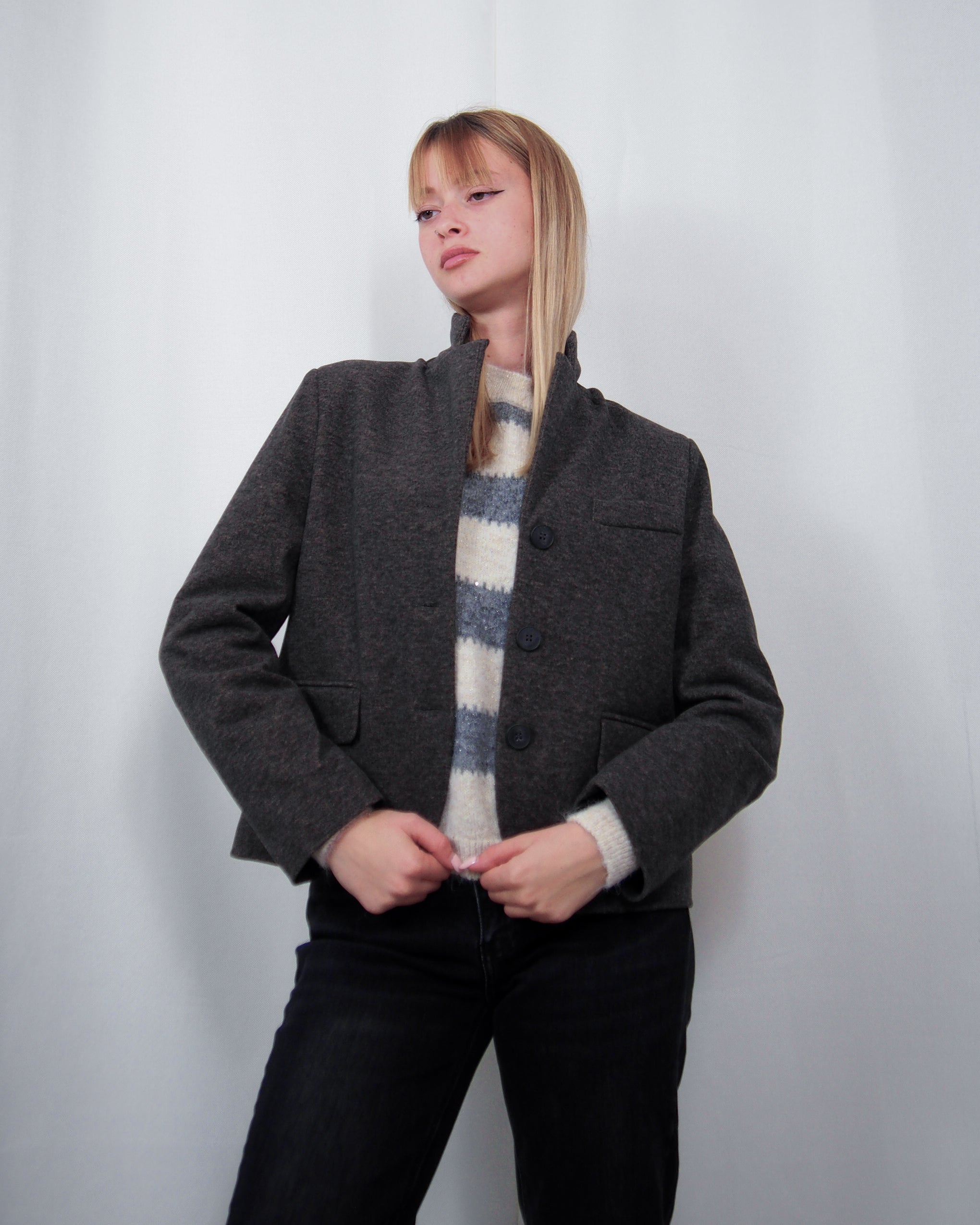 GIACCA GRIGIA SUSY MIX