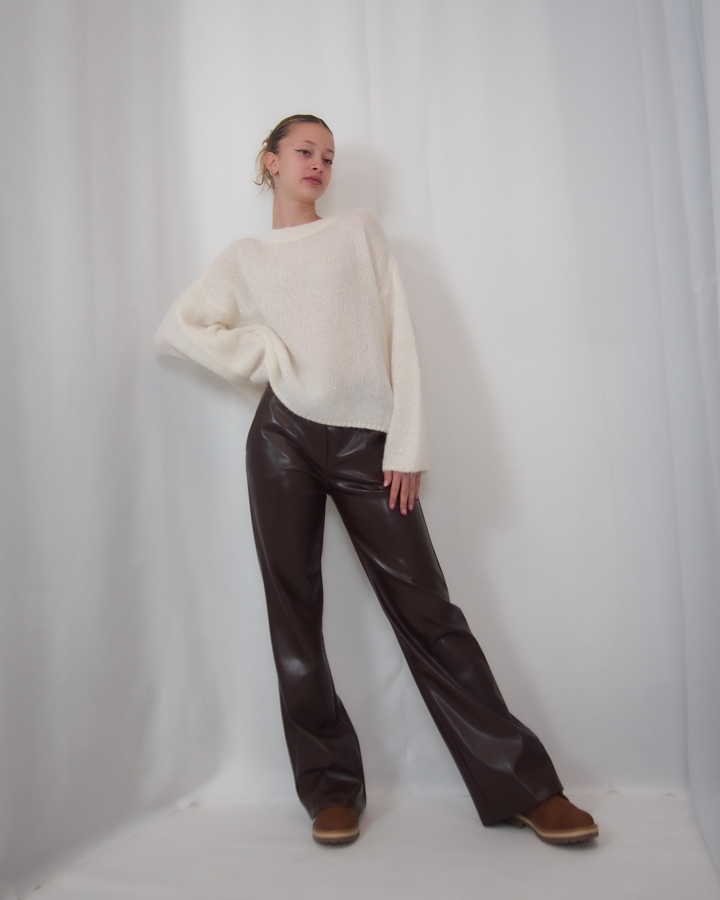 PANTALONE  ECOPELLE "ELEGANCE"