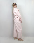 Giacca in ecopelle Rosa