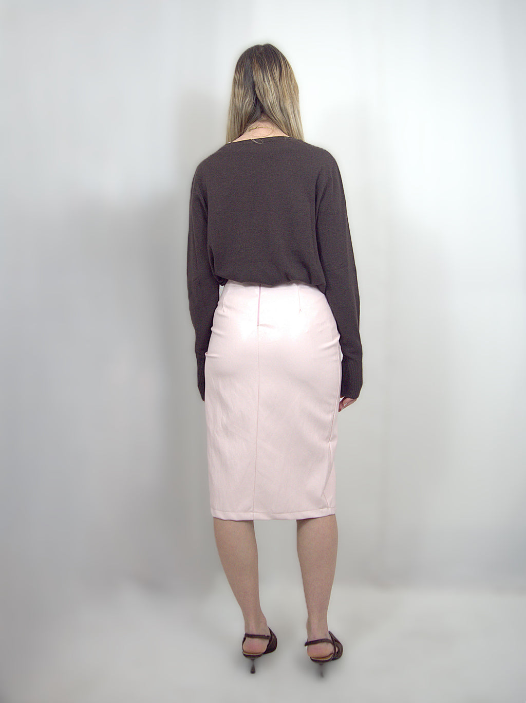 Gonna in ecopelle "TULIPANO"