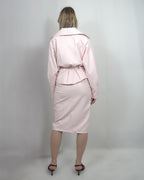 Giacca in ecopelle Rosa