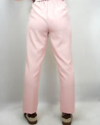 Pantaloni in tessuto fluido Rosa