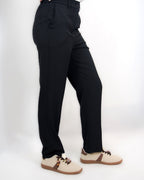 Pantaloni in tessuto Fluido Nero