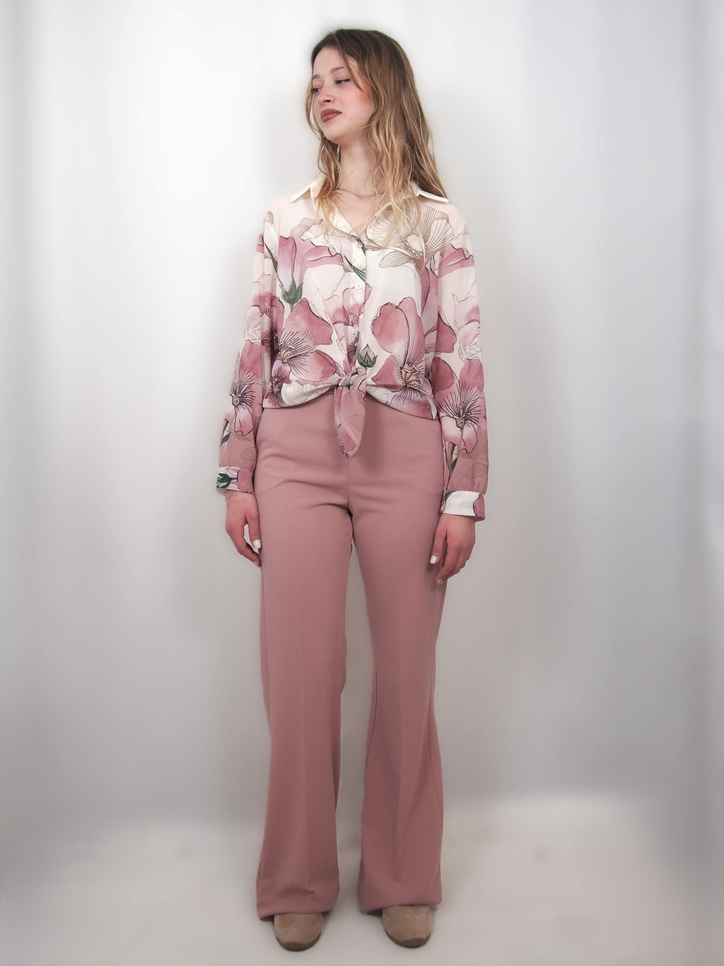 Camicia Floreale Donna