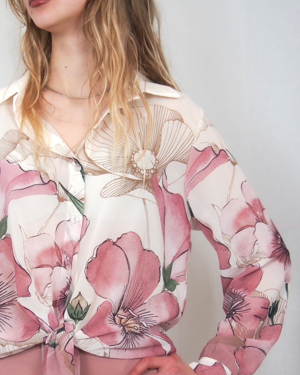 Camicia Floreale Donna