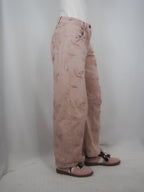 Jeans "Susy Mix fiore rosa"