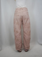 Jeans "Susy Mix fiore rosa"
