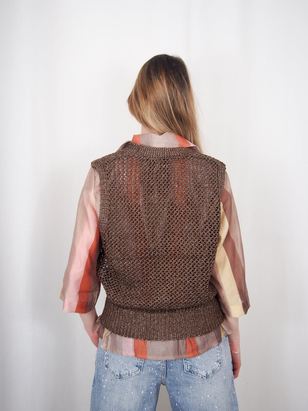 GILET  traforato "Carlotta"