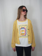 Cardigan traforato