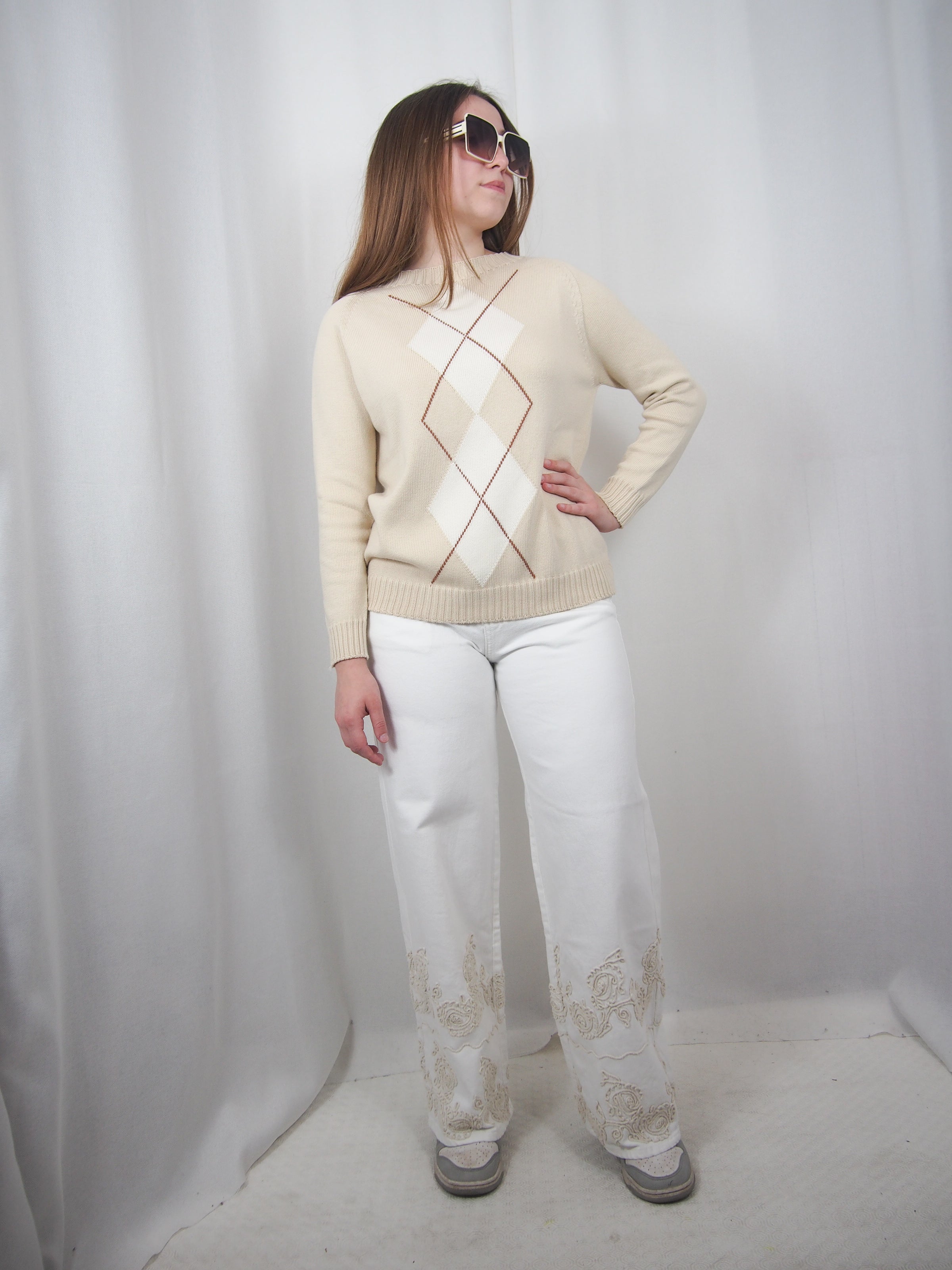 Pullover con Losanghe
