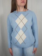 Pullover con losanghe
