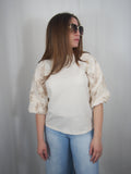 T-Shirt manica sbuffo