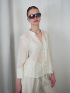 Camicia Bottoni Geometrici