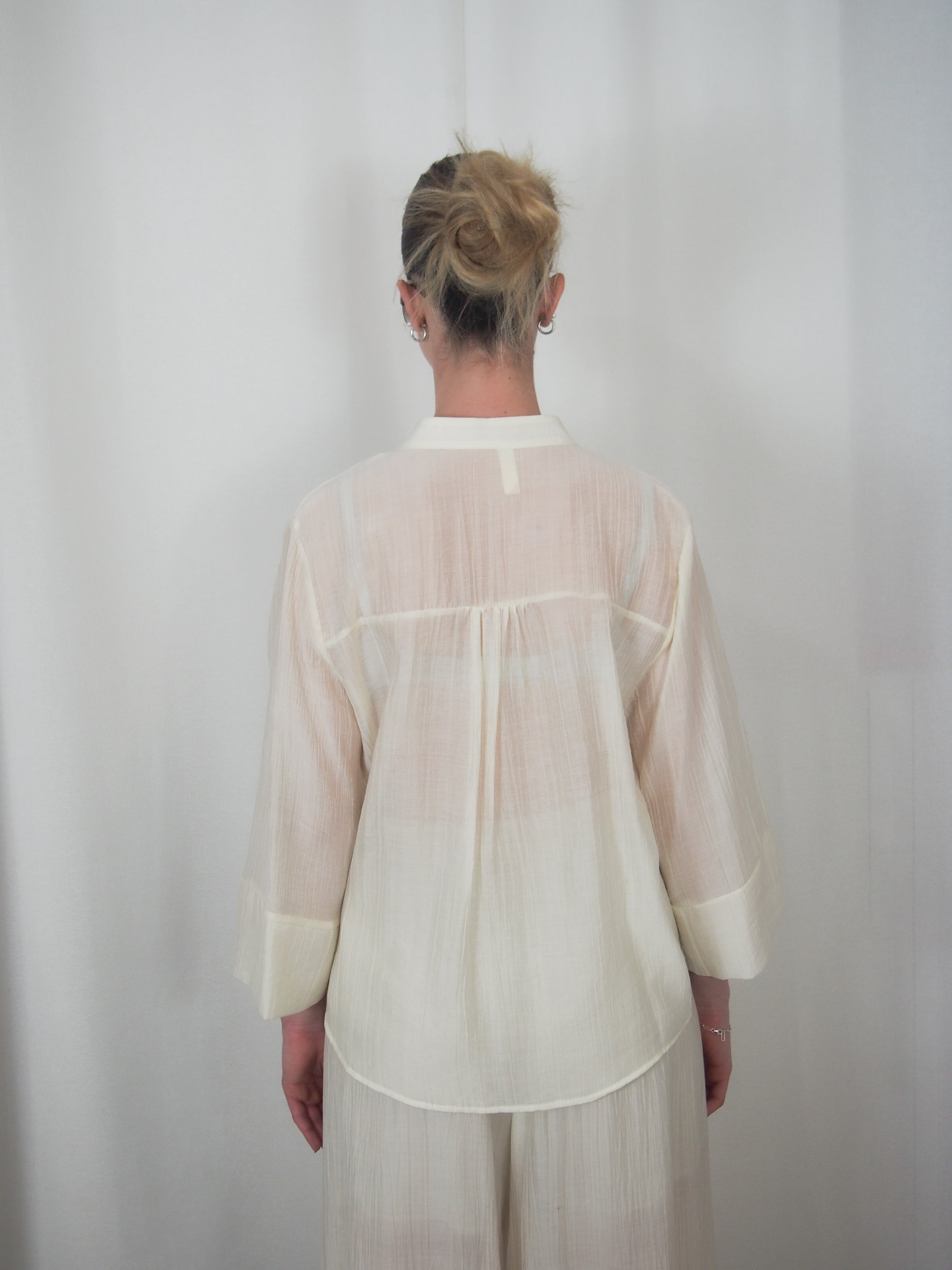 Camicia Bottoni Geometrici